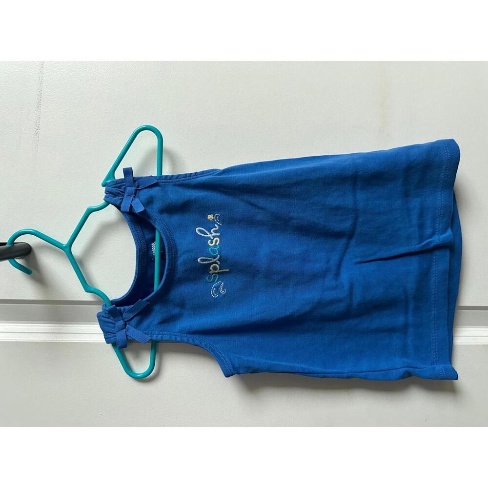 5 Gymboree Blue "Splash" Tank Top‎